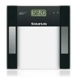 BASCULA DE BAÑO TAURUS SYNCRO GLASS COMPLET