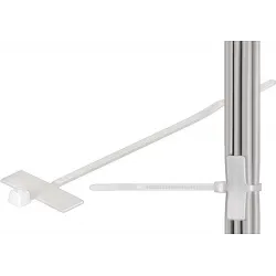 BRIDA CON MARCADOR PARA CABLE