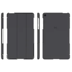 FUNDA BQ AQUARIS M8 GREY ROCK