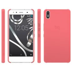 FUNDA BQ AQUARIS X5 ROSE CANDY