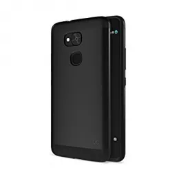 FUNDA HIBRIDA BQ AQUARIS V LITE NEGRA