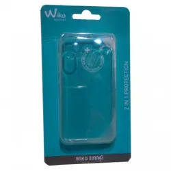 FUNDA TRANSPARENTE +PROTECTOR WIKO SUNNY 2