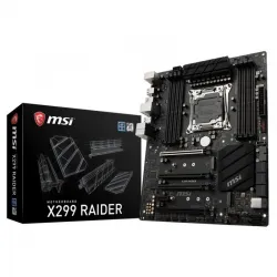 PLACA BASE 2066 MSI X299 RAIDER  ATX/DDR4/M.2/RAID/USB3
