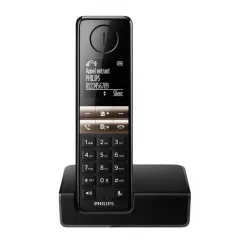 TELEFONO PHILIPS MANOS LIBRES D4601B/12 NEGRO