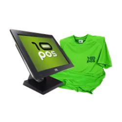 TPV TACTIL 15" 10POS  J1900/4GB/64GB SSD +CAMISETA